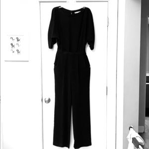 DIane von Furstenberg Size 4 black pantsuit